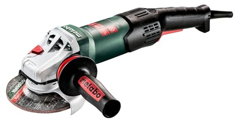 metabo WEV 17-125 Quick RT Winkelschleifer, 1750W Trennschleifer 125 mm | Vario-Tacho-Constamatic Drehzahlregelung , M-Quick Schnellspannsystem , 3.8 Nm Drehmoment , inkl. MVT Zusatzhandgriff