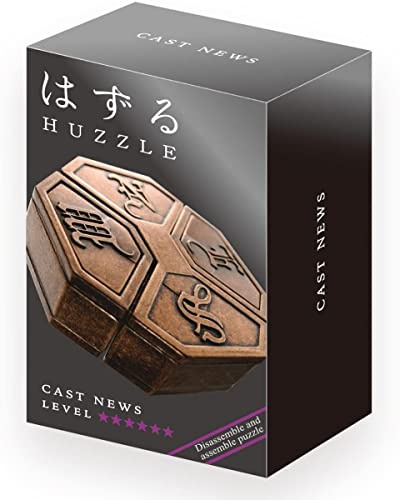 Bartl 515112 Huzzle Cast News – högkvalitativt metallpussel