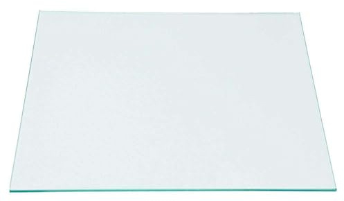 Glas Revolution Kühlschrank Einlegeboden - Klarglas 4 mm – Glasplatte, eckige Ecken, alle Maße lieferbar (89,96 EUR/qm) - 450 mm x 290 mm