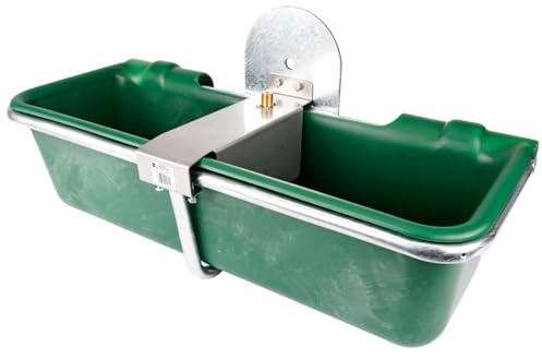 REKUBIK 32 Liter Weidefass Anbautränke 1/2 AG mit Niederdruck Schwimmerventil
