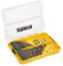 DEWALT HSS-G Metallbohrer-Set DT70755 (21-teilig, mit Kernverstärkung + optimierter Spiralnut, in kleinem ToughCase, Tstak kompatibel, für Einsätze in Stahl, Eisen, Nickel, Messing, uvm.) gelb/schwarz