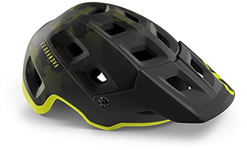 MET Terranova Helm grün/schwarz Kopfumfang M | 56-58cm 2021 Fahrradhelm