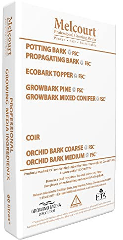 BHGS Melcourt Mature Pine Propagating Growing Media Bark Wood Chips 60L Pack of 2