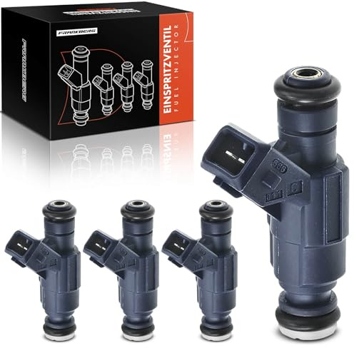 Frankberg 4x Einspritzventil Einspritzdüse Injektor Kompatibel mit A4 2000-2002 Exeo 2008-2010 P.a.s.s.a.t 2000-2005 Replace# 0280156065