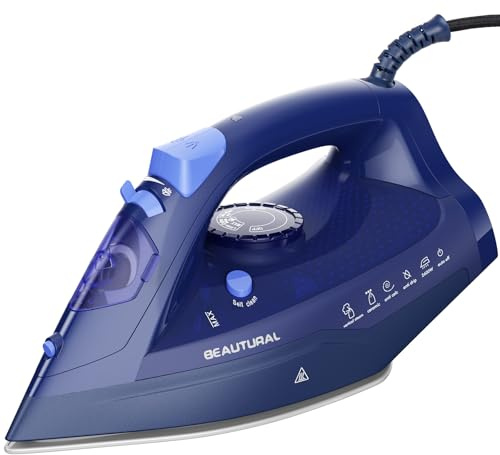 BEAUTURAL 2 600 W ångstrykjärn med keramisk stryksula