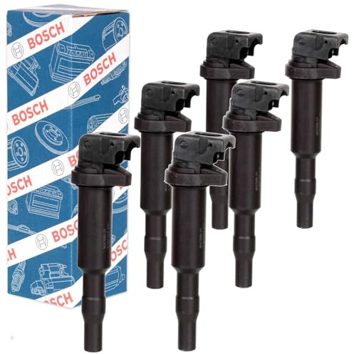 BandelOne enthält 6 Zündspule Kerzenstecker passend für E46 M3 E39 E60 X3 E83 E53 Z3 Z4