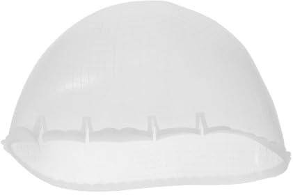 HEALANAN Wiederverwendbare Silikon Haarfärbehaube mit Haarfärbekamm Braun Sanft zur Kopfhaut und Einfach zu Verwenden für Präzises Strähnchenfärben im Salon