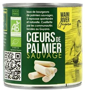 WAINI RIVER Coeurs de palmier 400G Bio - 220G