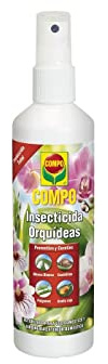 COMPO Insecticida Orquídeas, Para uso doméstico y jardinería exterior doméstica, 250 ml | Insecticida específico para orquídeas y plantas delicadas, elimina pulgones, cochinillas y ácaros bien