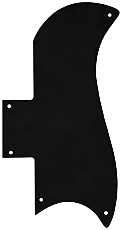 3ply Guitar Pickguard Schwarz Mit Schrauben Für Sg '61. Gitarrenteile Pickguard Platte