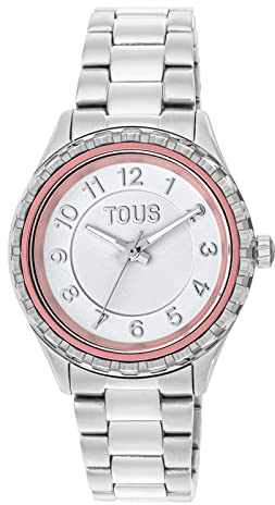 TOUS Watches Mini t-Bear Reloj para Mujer Analógico de Cuarzo con Brazalete de Acero Inoxidable 200351080