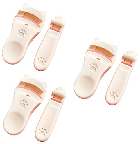 FOMIYES 3er-set Wimpernzange Für Unterwegs Kompaktes Wimpernzangen-set Natürliches Curling-tool Für Einfaches Auftragen 2 Stück * 3