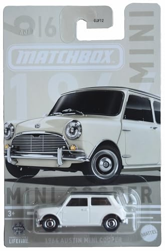 Matchbox 1964 Austin Mini Cooper, Weiß 6/6