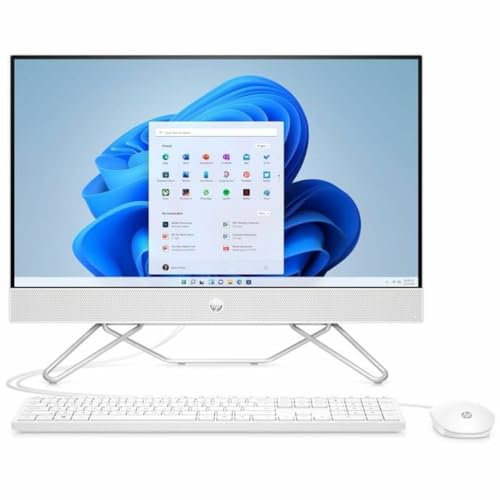 Office PC HP All -in -in -one 24 -cb1029nf - 23,8fhd - Intel Core I5-1235U - RAM 16 GB - 512 GB SSD - Windows 11 + Tastatur und