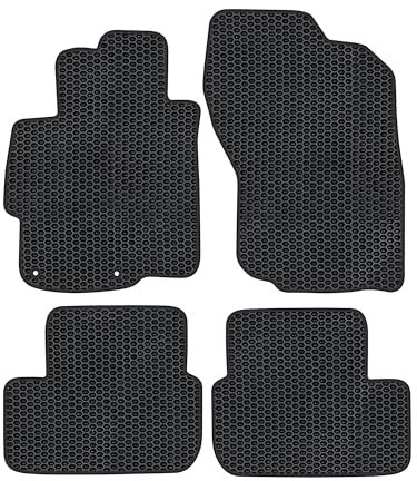 moto-MOLTICO Eva Fußmatten Auto - Automatten passend für Mitsubishi Lancer 2007-2016, rutschfeste und Wasserfeste Autoteppiche