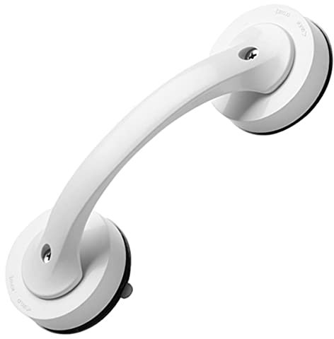 iplusmile Bathroom Grab Bar with Suction Cup, Non-Slip Shower Handle and Stainless Steel Elderly Safety Grab Rail for Bathtub and Toilet Support