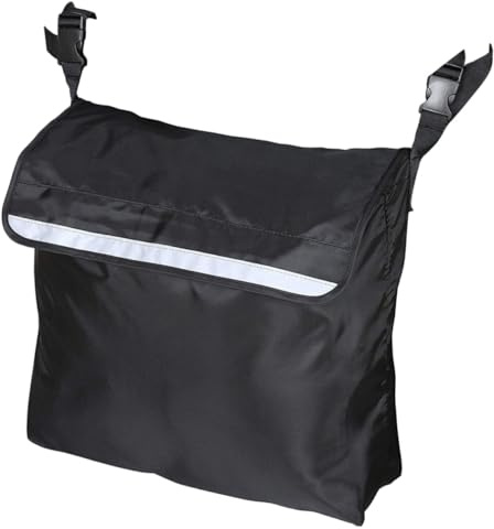 HAWILLOSCH Rollstuhltasche Rucksack Aus Wasserdichtem Nylon Große Kapazität Verstellbare Gurte Kompatibel Mit Rollstuhl Und Elektroroller