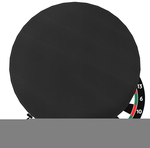 Dartboard Cover Dustproof Dartboard Cover Protective Dartboard Cover Heavy Duty 600D Oxford Waterproof Protective Dartboard Dust Cover For 24Inch Dart Board (Only Cover)