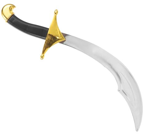SOIMISS Piratenschwert Aus Kunststoff Für Halloween Und Cosplay Leichtes Design Mit Abgerundeten Kanten Als Partyzubehör Und Geschenk Für Piratenfans