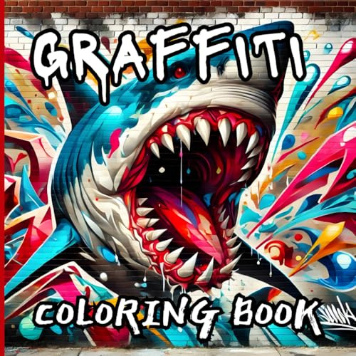 Graffiti Mandala Coloring Book for Adults & Teens: 50 Creative Drawings to Color – Explore Urban Street Art Style and Relaxing Mandalas, A Creative and Spiritual Gift for Stress Relief and Inspiration