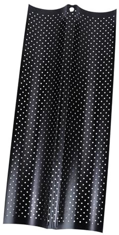 CHICAMPERA Teglia Per Baguette Antiscivolo Strumento Da Cucina Per Pane Con Slot Per Forno Facile Da Pulire Design Pratico Per Panetterie e Cucine Domestiche Nero s