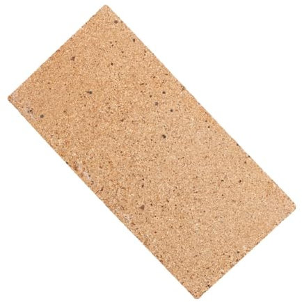 Gatuida Ladrillo Refractario Ignífugo Para Estufa De Leña y Chimenea, 230x114x20mm, Arcilla Ligera, Resistente Al Calor Para Soldadura y Fundición, Uso Parrillas y Hornos