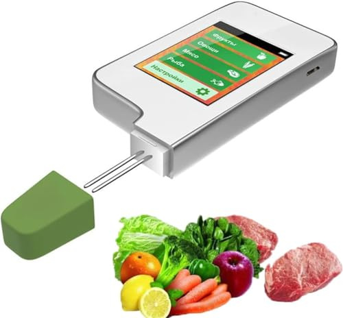 Tester per nitrati – Tester portatile per alimenti, schermo capacitivo per pesce, frutta, verdura e carne, dispositivo per la salute domestica