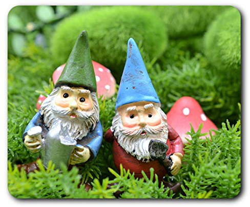 Garden Gnome Men Mouse Mat Pad Computer PC Laptop Gaming Office Home Desk Accessory Gadget 14596