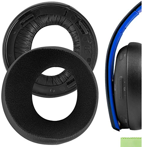 Geekria Comfort Velour Ersatz-Ohrpolster für Kopfhörer PlayStation Gold Wireless Stereo Headset/Söny PS4 / PS3 / PSV Gold Wireless, Ohrpolster, Earpads Repalcement