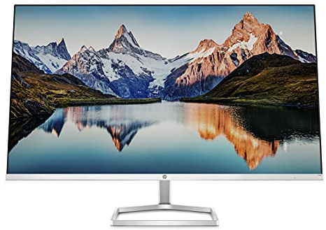 HP Ultraslim Monitor, Black head, Silver stand, 32-Inch