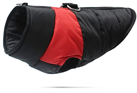 Homieco wasserdichte Hundemantel Jacke, Haustier Winterkleidung Snowproof Wasserdicht