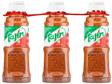Tajin Clásico Chile Lime Seasoning 5 Oz, Pack de 3