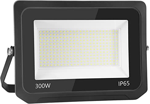 loyal 300W LED Strahler Außen 6000K Kaltweiß, Superhell 30000LM LED Fluter Flutlicht, IP65 Wasserdicht LED Aussenstrahler, Innen- und Außenleuchten LED für Gärten Garage Hinterhof Flur