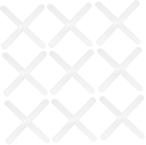 Veemoon 1000pcs Cross Shaped Tile Spacers for Leveling and Positioning Thickness Grout Tools for Ceramic and Porcelain Tiles Easy to Use and Lightweight for Accurate Installation