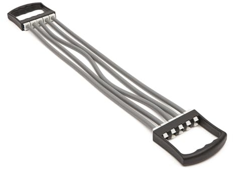 Worqout Resistance Bands Widerstandsbänder Krafttraining - Expander Fitness, Sport Bänder, Brusttrainer mit 5 abnehmbaren Bändern für effektives Ganzkörpertraining