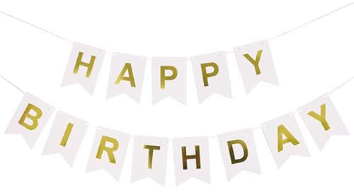 BELSVOR Striscione Happy Birthday