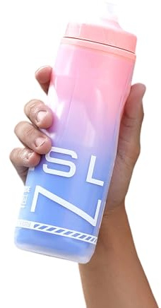 Geavonyg Borraccia Per Bici Isolata a 4 Strati Da 610 Ml a Tenuta Stagna Con Beccuccio Estraibile Per Bottiglie Sportive Addensate Per Ciclismo Strada E Mountain Bike