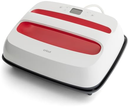 Cricut EasyPress SE - 30,5 x 25,4 cm Wärmepresse - Wärmeübertragungsmaschine für T-Shirts, Sweatshirts, Decken, Kissen und mehr - einfach zu bedienen - Himbeere
