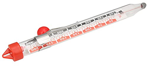 Qudinip Thermomètre Alimentaire de Haute Précision avec Double Affichage pour des Tests Précis de la Température du Sucre et de la Confiture - 180 X 230 Mm (Gel-plâtre02)