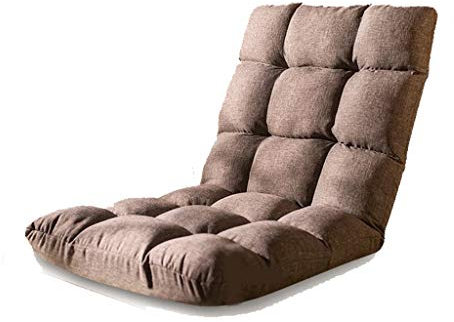 JIY Lai Personen Schlafsofa Faules Sofa Kleines Sofa, Stuhl, Einzelklappboden Tatami Sitzsackfüllungen (Color : Brown)