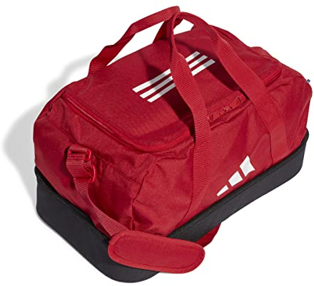adidas Unisex Tiro League Duffel Bag, Team Power Red 2 / Black/White, S