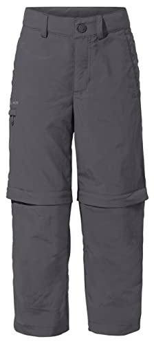 VAUDE Unisex Kinder Kids Detective Antimos Zo Pants Hose, Iron Uni, 104 EU