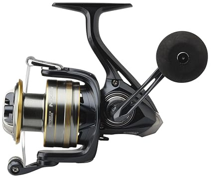 Mitchell Mulinello da Pesca Mx2Sw, Mulinello da Pesca in Mare per Un'Ampia Gamma di Applicazioni, Design Resistente Alla Corrosione, Unisex, Argento e Oro, 6000