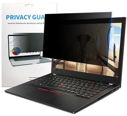 Laptop Blickschutzfilter,Anti-Spy Sichtschutzfilter,Privacy-Screen,Blickschutzfolie,Sichtschutzfolie,Reduzierung von Blendwirkung und blauem Licht,Nahtlose Befestigung an Bildschirmen,13″ - 27″ Zoll