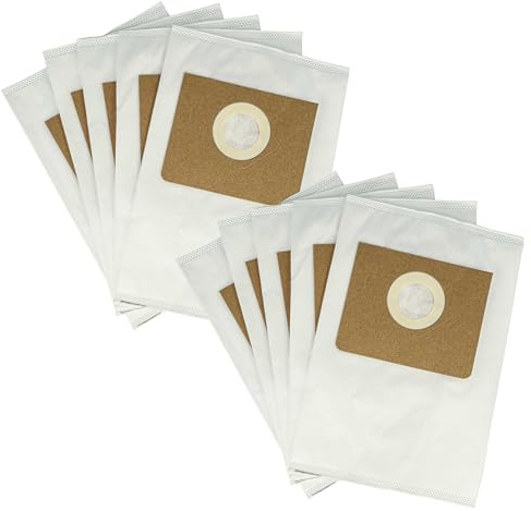 vhbw 10x Sacs compatible avec Kärcher NT 20/1 Ap Te | Ap aspirateur - type M 31cm x 21cm blanc