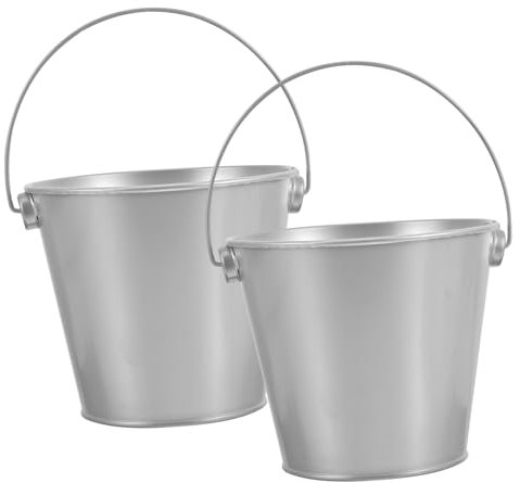 OFFSCH 2sets Retro Blumentopf Eisen Blumenhalter Pflanzenspeicher Organizer Für Wohnkultur 2pcs*2