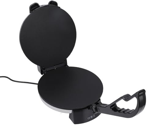 Elektrische Tortilla-Presse, 30,5 Cm, 1800 W, Temperaturregelung, Antihaftbeschichtet, Mehl, Mais, Backgeschirr, Werkzeug, DIY-Teigpresse, Tortilla-Maker, Küchenutensilien für