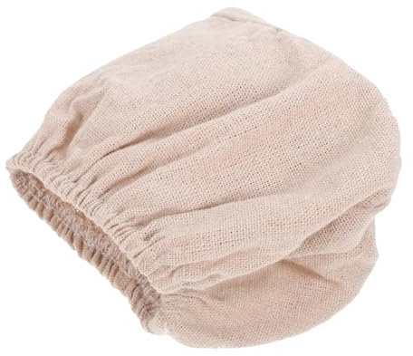 VOSAREA Bread Basket Cover Cloth Liner Oval Shape for Baking Sourdough Fermentation Basket Kitchen Supplies Baking Tool