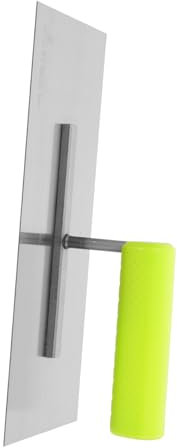 Angoily Espátula Inoxidable Para Acabados De Hormigón Paleta Para Construcción y Revestimiento Herramienta Práctica De Acabado