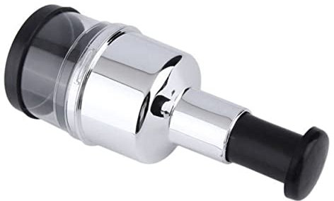 POPETPOP Picadora Manual De Ajo y Verduras Acero Inoxidable Multifuncional Cortadora Para Cebolla Jengibre y Frutas Herramienta De Cocina Práctica y Fácil De Usar